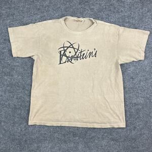 Alternative Apparel Graphic Tee Men Size XL Beige Einstein's Atlanta Vintage 90s